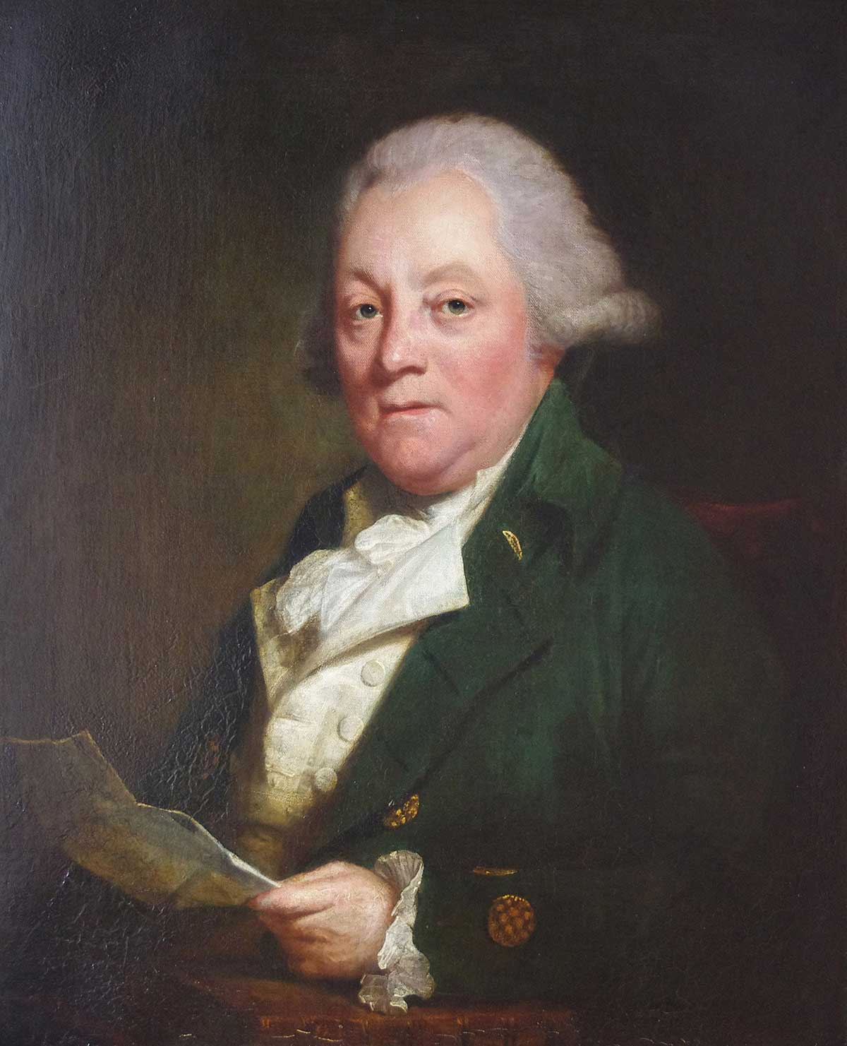 John Ward by Thomas Beach. Courtesy of The Garrick Club, London.