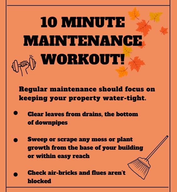 10 mins Maintenance workout