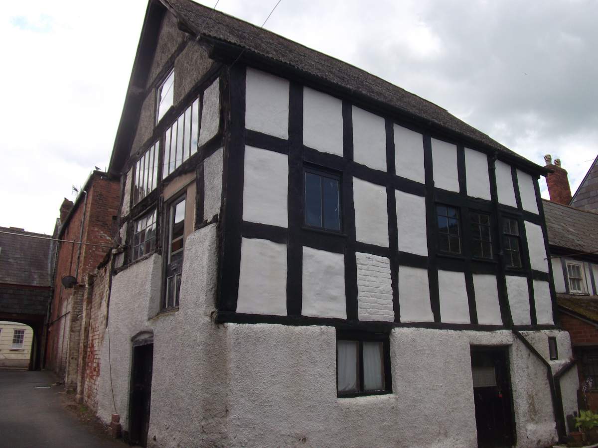 Historic timber framed building Leominster