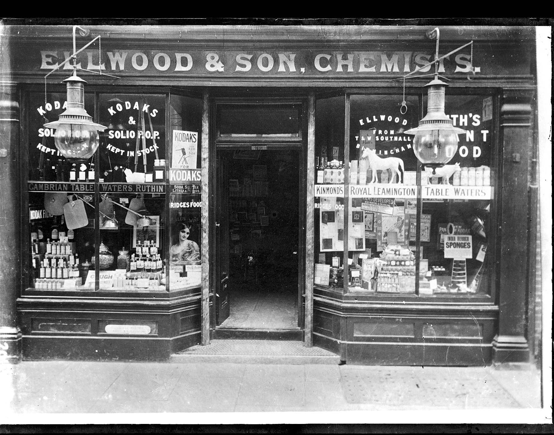 Ellwood & Son Chemist shop front